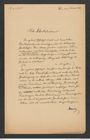 k.k. naturhistorisches Hofmuseum, Intendanzakten 1885-1896 (Hauer), Aktenzahl Z.4.a/1889, Seite 1